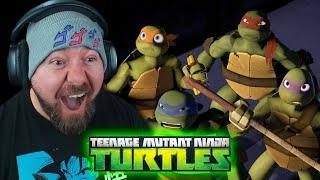 RISE OF THE TURTLES FIRST TIME WATCHING - Teenage Mutant Ninja Turtles 2012 Episode 1-2 REACTION
