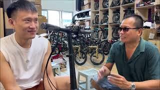 LIOW VIDEO At Liaoge Bike Shop extra footage 小轮车与骑行服试用