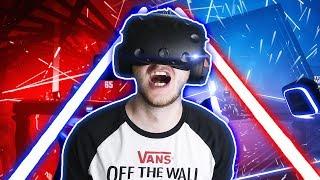 BEAT SABER НА ЗАКАЗ - ВИРТУАЛЬНАЯ РЕАЛЬНОСТЬ - ЮТУБ НЕ СОХРАНИТ ЗАПИСЬ