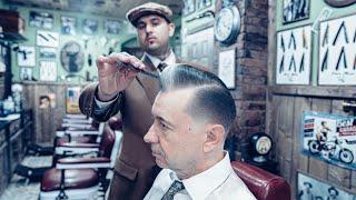  ASMR BARBER - The Sopranos inspired Haircut - Mobster Vibes