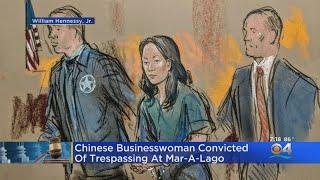 Chinese Businesswoman Convicted Of Trespassing At Mar-A-Lago