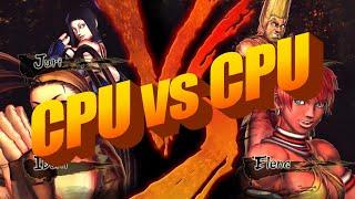 Street Fighter X Tekken - CPU vs CPU Scramble Battle 2v2 7 Hours