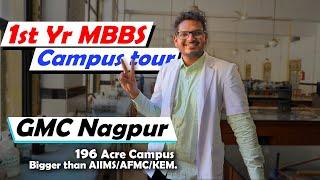 Campus tour of the One of the Largest Medical College of Asia   GMC Nagpur Tour  Anuj Pachhel