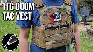 OneTigris DOOM Tactical Vest Unboxing and Review  SaltyOldGamer Airsoft Review