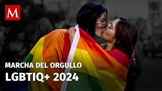 Marcha del orgullo LGBTIQ+ 2024 en CdMx #orgullolgtb