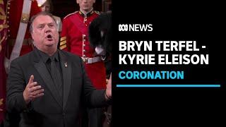 King Charles III coronation Bryn Terfel sings Kyrie eleison  ABC News