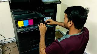 How To Change Kyocera Toner 5052ci5053ci6052ci6053ci Full ProcedureHindi & English ️