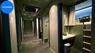 Japans $18 Unmanned Capsule Hotel Inside a Train Station  Hotel B4T Iwaki