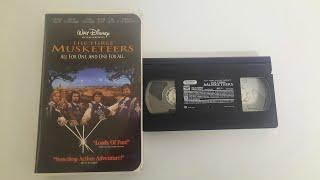 Opening and Closing to The Three Musketeers 1995 VHS 60fps