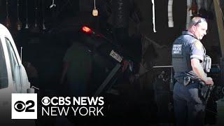 4 dead 9 hurt after minivan crashes through Long Island nail salon