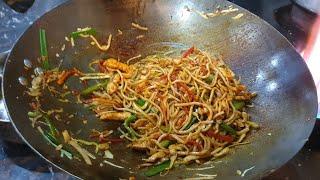 Chicken Chow Mein Restaurant Style Recipe By Cooking With Kawish