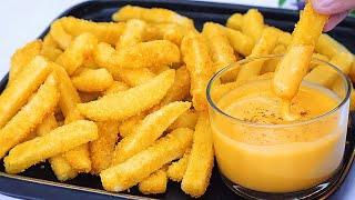 Better than potato chips Crispy French Fries and Cheese Sauce