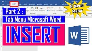 Fungsi Tab Menu Insert Microsoft Word