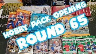 Random Football Card Hobby Pack Opening Round 65 Tons of Ink