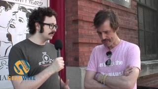 Battles Interview Pitchfork Fest 2011 Ian Williams Has A Lot Of Gear Video