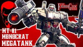 MT-01 Monocrat MEGATANK Bumblebee Movie Megatron EmGos Transformers Reviews N Stuff