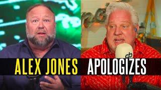 I Was Probably Drunk Alex Jones APOLOGIZES for Calling Glenn Beck a CIA Agent