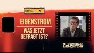 EIGENSTROM WAS JETZT GEFRAGT IST