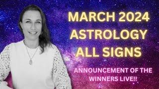 MARCH HOROSCOPE 2024 ALL SIGNS LIVE 