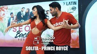 SOLITA - PRINCE ROYCE  MARCO Y SARA STYLE BAILANDO EN BACHATAVENGERS SEOUL BACHATA FESTIVAL 2023