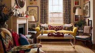 Inside An Interior Designers Vibrant Home With Mixed English Asia Color And Pattern