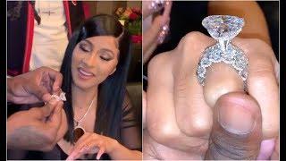 Offset Gives Cardi B $2M Titanic Diamond Ring For Her Birthday