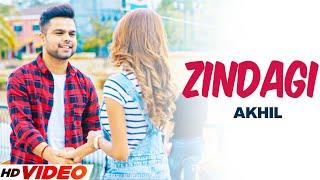 AKHIL - Zindagi HD Video  Desi Routz  Latest PunjabI Songs 2023  New Punjabi Songs 2023