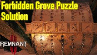 Remnant 2 Forbidden Grove music puzzle  bridge puzzle solution guide