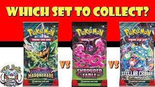 Which Pokémon TCG Set to Invest In? Collect Twilight Masquerade Shrouded Fates Stellar Crown?