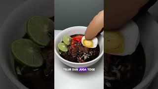 Bikin Rawon Simple dan Enak di Rumah#kulinerbandung #rawon #indomie #shorts