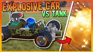 Building An EXPLOSIVE Car To Take Out A TANK
