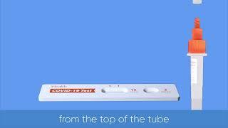 How to use iHealth COVID-19 Antigen Rapid Test Kit Step 4 - Drip sample to the test card