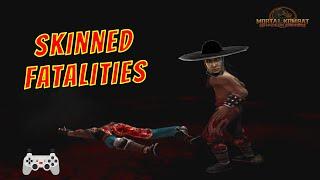 Kung Lao Fatality With Liu Kang Skin - Liu Kang  Impersonate Kung Lao Mortal Kombat Shaolin Monks