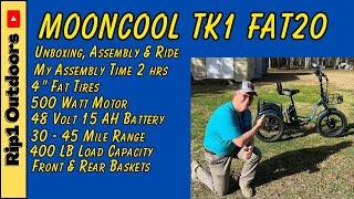 Mooncool TK1 Fat20 - Etrike Review  #mooncool #etrike #ebike