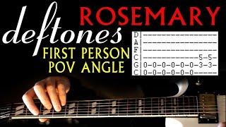 Deftones Rosemary POV Guitar Lesson  Guitar Tabs  Guitar Tutorial  Guitar Chords  Guitar Cover