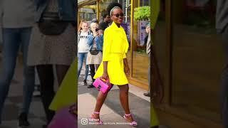 Spotted Lupita Nyongo in fashion and frames