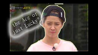 When Song Ji-hyo gets lucky its SCARY