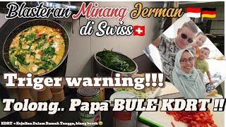 SwissVlogs Papa BULE KDRT INI NAMANYA 🫢  GULAI BAYAM JAGUNG EMANG ADA??