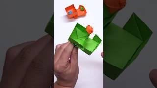 Origami paper basketball