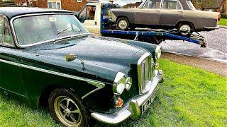 The 1963 Wolseley 6110 I bought today after 32 years of wanting one again she drives like a dream