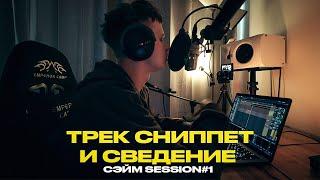 ТРЕК СНИППЕТ И СВЕДЕНИЕ С НУЛЯ  СЭЙМ SESSION #1