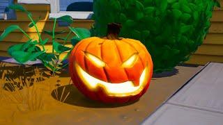 How to Destroy jack-o-lanterns with a ranged weapon Fortnite