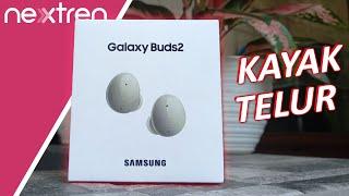 Unboxing Samsung Galaxy Buds2 Small But Makes Eargasm  Nextren eng sub