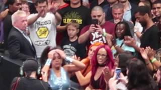 NXT TakeOver Brooklyn II - Bayley after match with Asuka