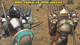 1000 Aseri vs 1000 Khuzait  Mount & Blade 2 Bannerlord ps5