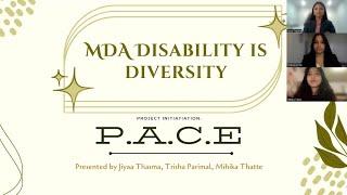 MDA Disability is Diversity Glaucoma