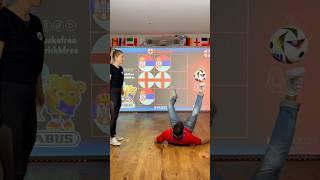 SERBIA vs ENGLAND 󠁧󠁢󠁥󠁮󠁧󠁿 EURO 2024  #apfreestyle #tictactoe #euro ​⁠@aguskafree