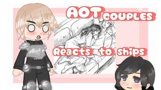 Attack on Titan Couples Reacts To Ships - Gacha Club