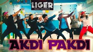 AKDI PAKDI   #Liger #Vijaydeverakonda  DANCE VIDEO  CHOREO BY GANESH