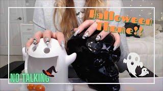 ASMR  Halloween Items  Tapping & Scratching  No Talking